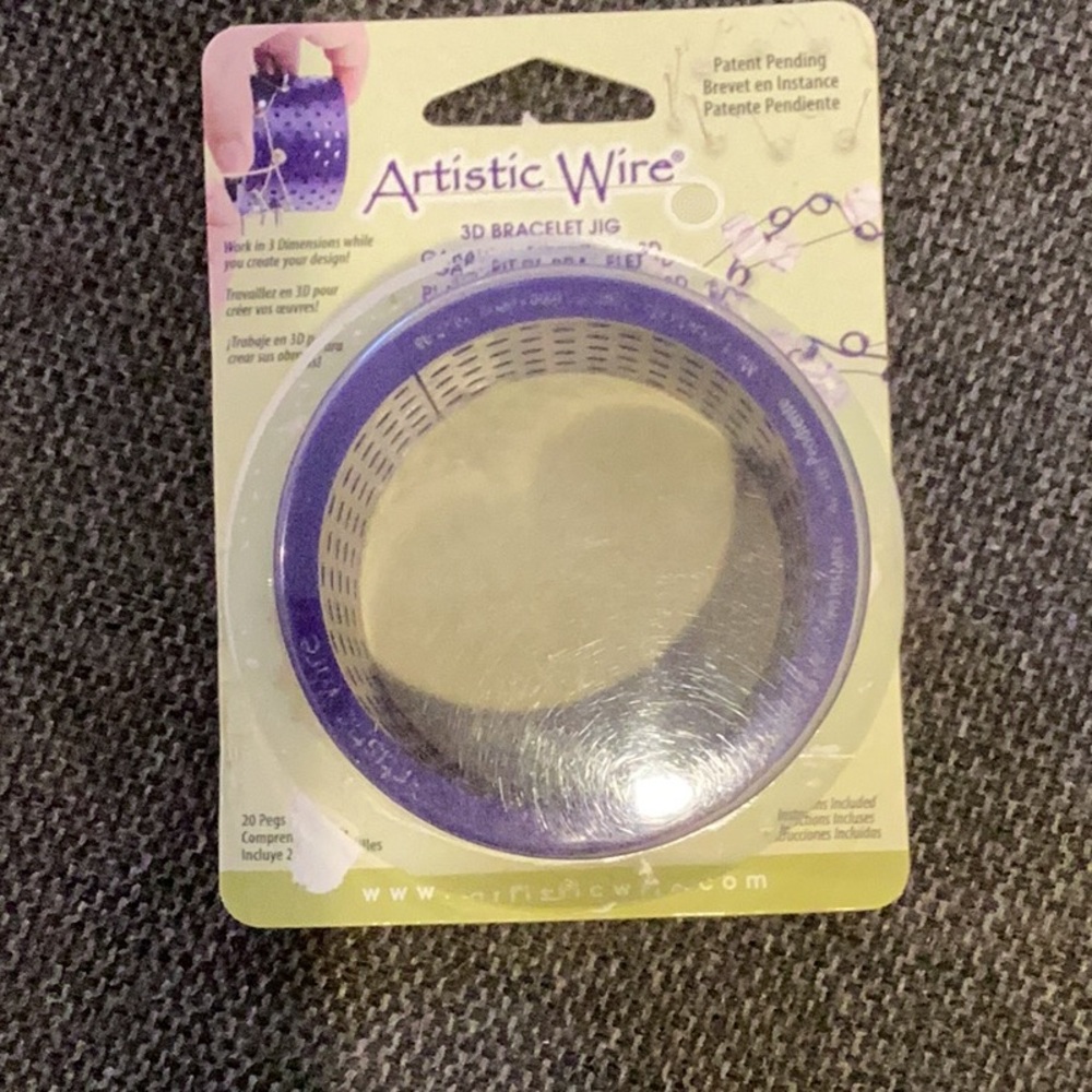 Artistic Wire Bracelet Jig